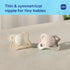 0-6 4 Count, MAM Original Matte Baby Pacifiers Months, Binky for Newborn Babies, BPA-Free Skin Soft Silicone Nipple