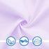 Baby Crib Sheets for Girls, 2 Pack Fitted Crib Sheet for Standard Crib Mattress & Toddler Bed Mattress, Snug Fit Soft