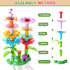 Garbo Star 148PCS 3 4 5 6 3 4 5 3-5 Flower Garden Building Toys for Year Old Girls, Educational Activity Preschool
