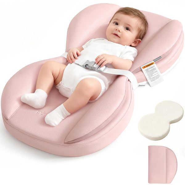 Baby Changing Pad with Waterproof & Wipe-Clean, Non-Slip PU Diaper Changing Pad,