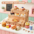 33 Shuttle Art Air Dry Clay for Kids - Food Store, PCS Modeling Clay Kit with Sculpting Tools and Tutorials, Safe