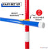 Limbo Game Set for Adults & Kids - Play Platoon Yard Game for Outdoor Luau Party
