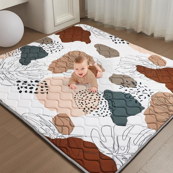 Baby Play Mat - Thicken 71x59 Inch Soft Foam Crawling Mat for