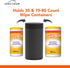 Countertop, Spectrum Disinfecting Wipes Container Refillable Stainless Steel Wipe Holder for Bathroom Kitchen School