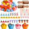 167pcs Tool Sensory Bin Filler Fine Motor Toys Kids Tool Box Sensory
