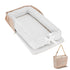 Baby Lounger for Newborn, Portable Breathable Baby Nest Infant Lounger Adjustable U-Shaped