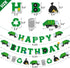 Bessmoso 3 Pcs Garbage Truck Birthday Decorations, Trash Truck Birthday Banner for Boys and Girls Baby Shower Parties