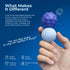 Generic 2Pcs Large Silicone Magnetic Balls Fidget Toys for Adult & Teens - Stress Balls Sensory Toys for Autism ADHD