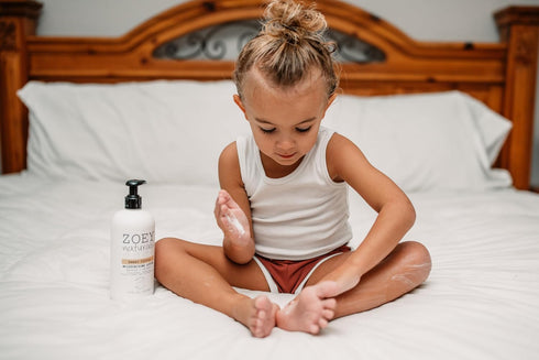 Zoey Naturals Sweet Citrus Baby Lotion - Enriched with Shea, Apricot Oil, Aloe & Avocado - Soothes & Moisturizes