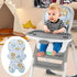 Runhike High Chair Cover Replacement Compatible with Ingenuity Soft Cushion with Anti-Slip Pad and Protecting Water