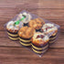6 Fake Cupcake Simulation Sprinkle Artificial Food Cake Mixed Play Food Model Kitchen Decoration pcs
