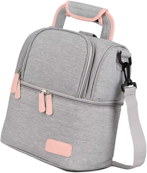 Freezer/Mommy Backpack/Portable Meichoon Breast Milk Baby Bottle Cooler Bag/Waterproof Baby Milk Bag Travel Thermal