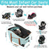 SCTEL Car Seat Travel Bag for Airplane Compatible with Most Infant Car Seats, Padded Car Seat Cover Bag, Carseat Gate