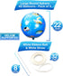 KatchOn Sea Turtle Balloons, 22 Inch, Pack of 6 - 4D Under The Sea Balloons for Ocean Theme Birthday Party