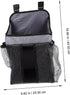 LIFKOME Baby Diaper Organizer Caddy Hanging Diaper Storage Bag Multi Pockets Waterproof Fabric for Crib and Changing