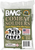 BMC Classic OD Green PLASTIC ARMY MEN - 40pc WW2 Soldier Figures Made in USA