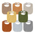 GLLQUEN BABY Muslin Drool Bibs - 8 Pack for Boys & Girls, Adjustable Baby Bibs for Drooling and Teething