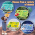 QKSKYP 2024new Set Playset, 3+, DIY Assembling Electric Trolley, Toddler Puzzle Track Play with Vehicles, Puzzle Track