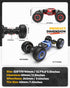 BEZGAR TD141 RC Cars, 1:14 Scale Remote Control Car, 4WD Transform 15 KMH All Terrains Crawler RC Stunt Car for Boys