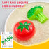 Sets Kitchen-80PC 2 Play Food for Kids Pretend Food with Kids Picnic Basket, Toy Food with Pizza Toy, Plastic Food