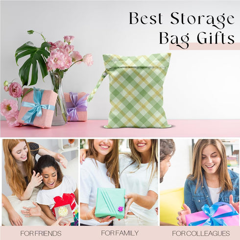 zcyxuuw Wet Bag Wet Dry Bag for Swimsuit Travel Beach Pool Stroller Diapers Dirty Yoga Gym Clothes Waterproof Reusable