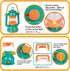 FUN LITTLE TOYS Kids Camping Gear Set - Pop Up Tent Outdoor Toys Camping Tools Set for Kids