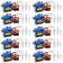 10 Pcs SG90 9G Micro Servo Motor Kit for RC Control - Robot Arm/Hand, Helicopter, Airplane, Car, Boat with Cable