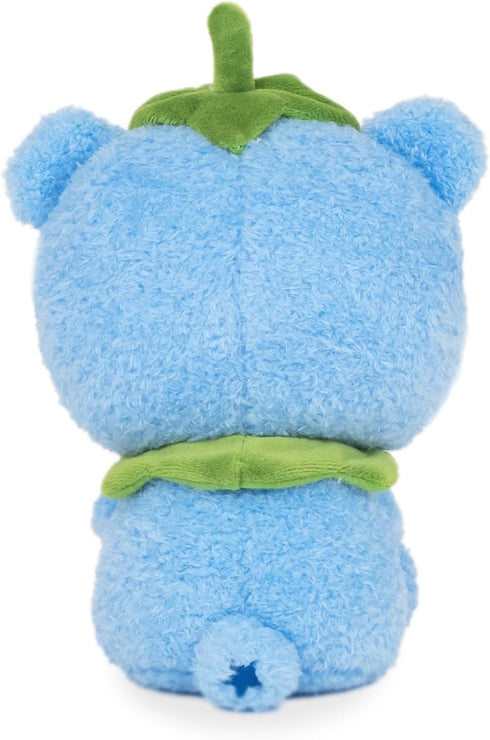 Cuddle Barn PlushGoals - Lil Series Bloo The Blueberry Bear, Kawaii Cute Blue Plush Toy, 6 inches