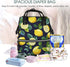DWVTSLH Backpack Mummy Backpack Lemon fruit Diaper Bag Multifunction Nappy Bags Waterproof Large Capacity Travel