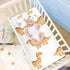 SyXIOP 28" 52" Orange Plaid Cute Dino Cooling Baby Crib Mattress x Breathable Crib Padding for Baby&Toddler