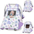 Baby Carseat Seat Cover Girls, Winter Carseat Canopy, Cozy & Warm Cover