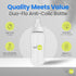 10 oz Set 3-6 2 (Set 8) Avima Anti Colic Baby Bottle - Medium Flow Nipples Included, Standard Neck, BPA Free - Months