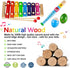 Kids Musical Instruments, INLAIER Toddler Wooden Percussion Instruments Tambourine Xylophone Toys for Kids Children
