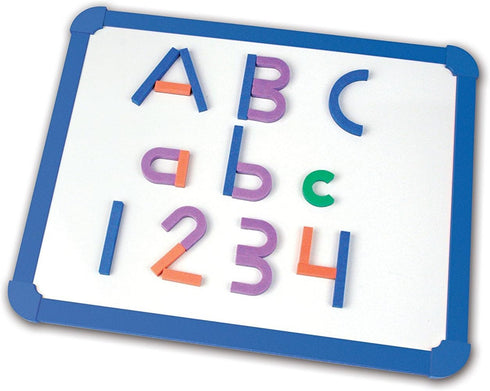 Learning Resources Magnetic Letter and Number Construction Set, 262 Pieces, Uppercase & Lowercase Letters, Teaching