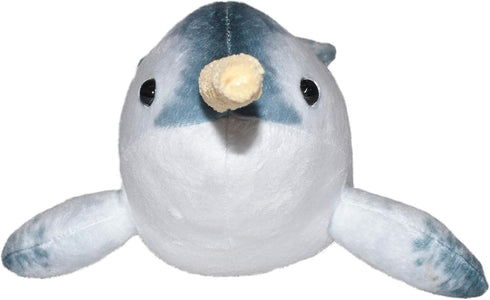 Wild Republic Narwhal Plush, Stuffed Animal, Plush Toy, Gifts for Kids, Living Ocean, 12"
