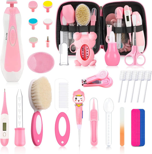 Baby Healthcare and Grooming Kit for Newborn Kids, 38PCS Upgraded Safety Baby Care Set, Infant Baby Care Products