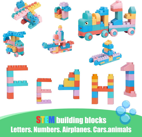 Sets 2 3 4 5 6 101 18+ Soft Block for Toddler Aged Years Old.Preschool Toy for Early Childhood Education