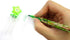TINYMILLS 24 Pcs Llama Alpaca 2 in 1 Stackable Crayon with Extra Stamper Topper, Kids Party Favors