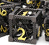 Set DND Dice, Dungeons and Dragons Metal Dice Polyhedral Role Playing Gaming HNCCESG Hollow Cthulhu Dice for Table Game
