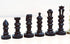 StonKraft Natural Stone Chess Pieces - 3" King Chessmen for Board Games and Accessories