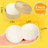 FFNIU 2Pack Dumpling Stress Ball, Dumpling Fidget Toy, Steamed Stuffed Bun, Stress Relief Decompression Toy