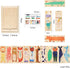 3+, Wooden Animal & Career Matching Puzzles for Ages Chunky Pieces with Storage Box, Montessori Preschool Learning Toy