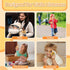 120+ alilo Pocket Bunny Portable Kids Music Player, Musical Toys for Toddlers, Preloaded Stories/Music/Lullabies/White
