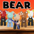 Set(4500Pieces) TK Teddy Bear Micro Building Blocks Winktoys Christmas Bear Building Blocks Gift for Adult and Kid