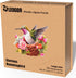 LEOGOR Wooden Puzzles for Adults - Glorious Hummingbird, 350 Piece Large Colorful Mosaic Wood Jigsaws