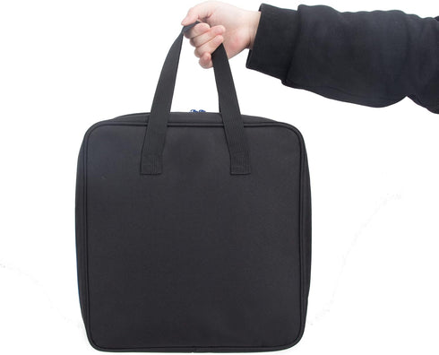 KISLANE Carrying Case for 24 Monster Jam Trucks, Kids Toy Truck Storage for 1:64 Scale Trucks