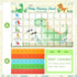 khlerox 40 Potty Training Chart for Toddlers with Reusable Magnetic Star Stickers, Interactive Reward Chart for Toilet