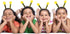 Yaomiao 8 Pieces Bee Antenna Headbands - Tentacle Hair Bands for Kids Women Halloween Cosplay Costume Accessories Party