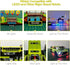 Light Up Your Bricks- 2 Pieces X Red Flashing Light 15 cm, USB Powered, Compatible with All Legos