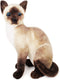 VIAHART Stefan The Siamese Cat - 14 Inch Plush Stuffed Animal by TigerHart Toys